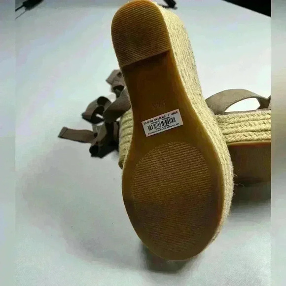 Torrid Ankle Wrap Platform Wedge Espadrilles Size 9WW New - Picture 4 of 11